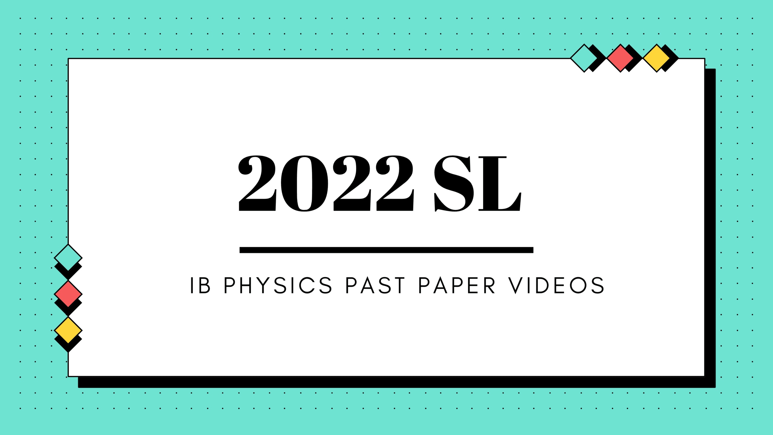SL 2022 Paper video solutions