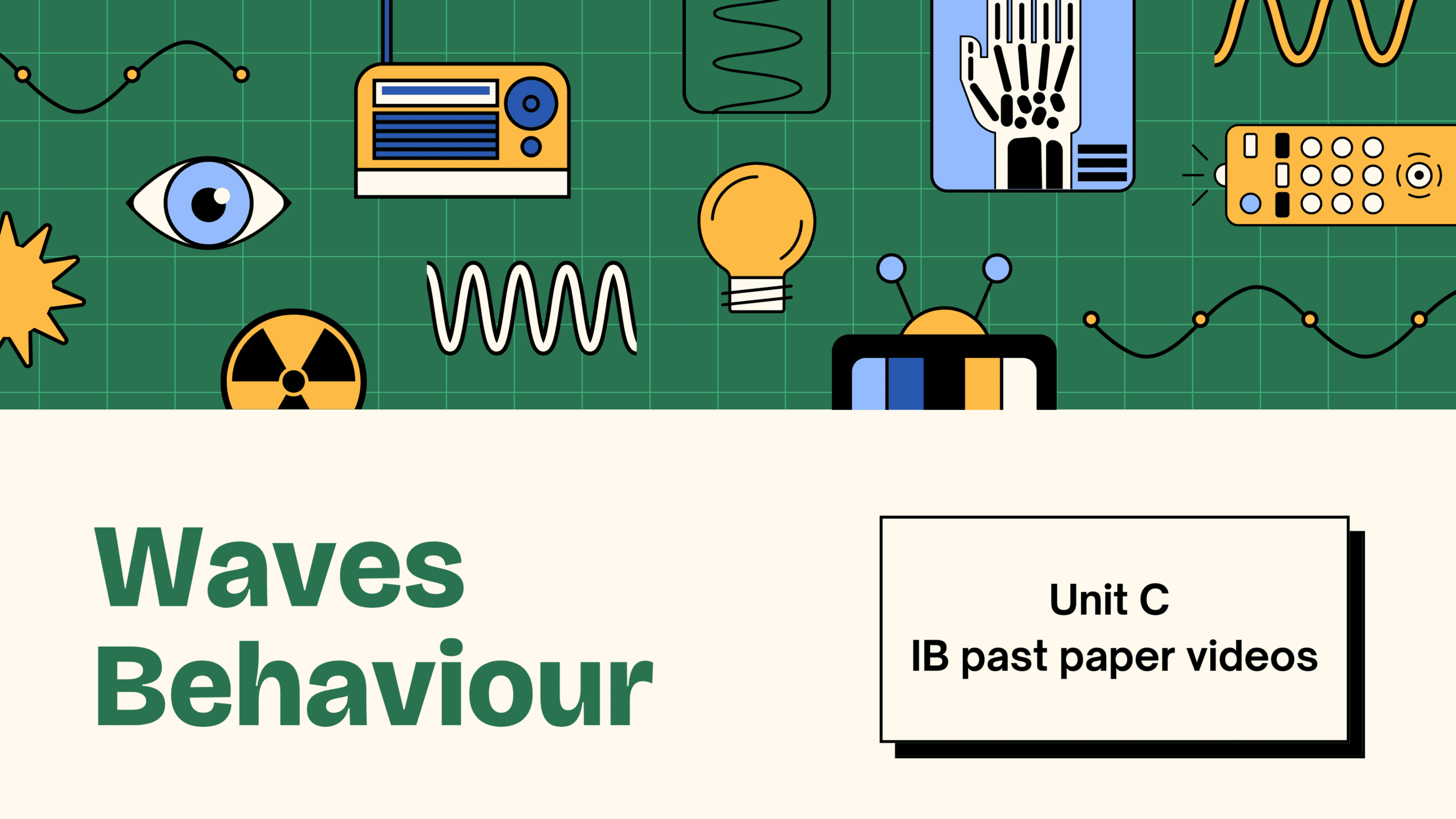 Unit C. Wave behaviour